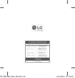 Предварительный просмотр 28 страницы LG PH1 Simple Manual