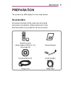 Preview for 17 page of LG PH300 Owner'S Manual