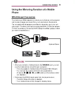 Preview for 81 page of LG PH300 Owner'S Manual