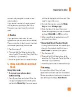 Preview for 11 page of LG Phoenix User Manual