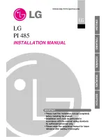 LG PI 485 Installation Manual preview