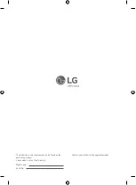 Preview for 20 page of LG PL-F860 User Manual