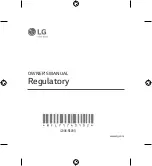 Предварительный просмотр 1 страницы LG PM20GA.AEU Owner'S Manual