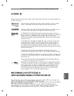 Предварительный просмотр 241 страницы LG PM47 series Owner'S Manual