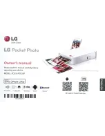 LG Pocket Photo PD233 Owner'S Manual preview