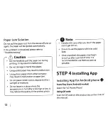 Preview for 12 page of LG Pocket Photo PD233 Owner'S Manual