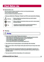 Предварительный просмотр 3 страницы LG Portable Theater HXF2 User Manual