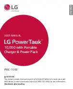 Предварительный просмотр 2 страницы LG Power Tank PMC-1000 User Manual