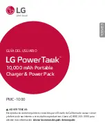 Предварительный просмотр 20 страницы LG Power Tank PMC-1000 User Manual