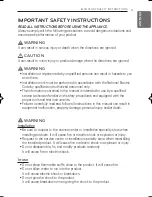 Preview for 3 page of LG PPWRDB000 Installation And Owner'S Manual