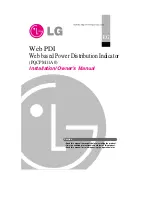 Preview for 1 page of LG PQCPM11A0 Installation And Owner'S Manual