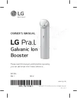 Предварительный просмотр 1 страницы LG Pra.L BBJ1 Owner'S Manual