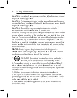 Предварительный просмотр 4 страницы LG Pra.L BBJ1 Owner'S Manual