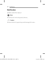 Предварительный просмотр 12 страницы LG Pra.L BBL1 Owner'S Manual