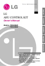 LG PRCKD20E Owner'S Manual предпросмотр