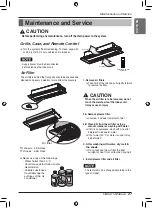 Preview for 27 page of LG PREMTB001 Owner'S Manual