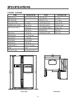 Preview for 6 page of LG Privilege GR-L207 Service Manual