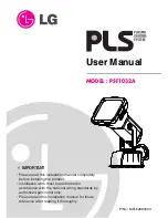 LG PSF1032A User Manual preview