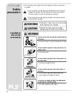 Preview for 4 page of LG PSF1032A User Manual