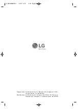 Предварительный просмотр 27 страницы LG PVDSMN000 Installation & Owner'S Manual