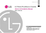 Предварительный просмотр 1 страницы LG PVRCUSZ0 Owners & Installation Manual