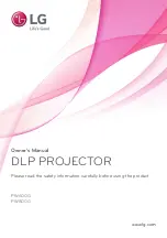 Предварительный просмотр 1 страницы LG PW600G Owner'S Manual