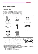 Предварительный просмотр 13 страницы LG PW600G Owner'S Manual