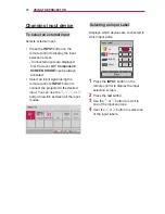 Preview for 26 page of LG PW700 Owner'S Manual