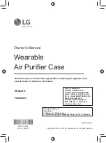 LG PWKAUW01 Owner'S Manual предпросмотр