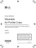 LG PWKSUW01 Owner'S Manual preview