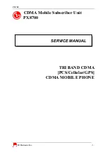 Предварительный просмотр 2 страницы LG PX8700 Service Manual