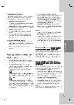 Preview for 29 page of LG RC199M Owner'S Manual