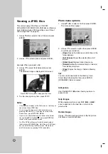 Preview for 38 page of LG RC199M Owner'S Manual