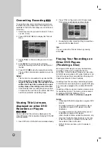 Preview for 54 page of LG RC199M Owner'S Manual