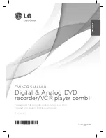 LG RC689D Owner'S Manual предпросмотр