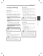 Preview for 27 page of LG RC689D Owner'S Manual