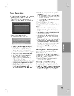 Preview for 35 page of LG RC700N -  - DVDr/ VCR Combo Owner'S Manual