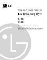 Preview for 1 page of LG RC8003A Use And Care Manual