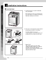 Preview for 8 page of LG RC8003A Use And Care Manual