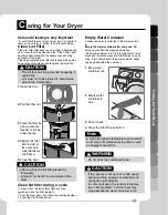 Предварительный просмотр 15 страницы LG RC8015 Use And Care Manual