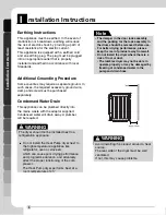 Preview for 8 page of LG RC9055AP1Z Owner'S Manual