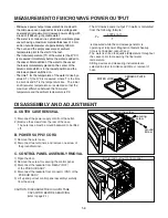 Предварительный просмотр 21 страницы LG RCS10A Service Manual