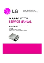 LG RD-JS31 Service Manual preview