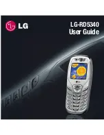 Preview for 1 page of LG RD5340 User Manual