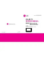 LG RE-32FZ10PX Service Manual preview