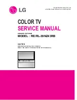 Предварительный просмотр 1 страницы LG RE-39NZ43RB Service Manual