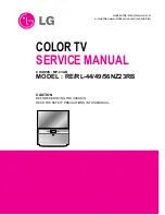 Предварительный просмотр 1 страницы LG RE-40NZ60RB Service Manual