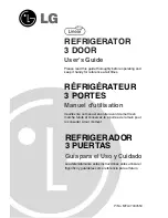 Предварительный просмотр 1 страницы LG REFRIGERATOR 3 DOOR User Manual