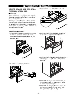 Предварительный просмотр 17 страницы LG REFRIGERATOR 3 DOOR User Manual