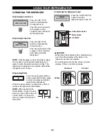 Предварительный просмотр 22 страницы LG REFRIGERATOR 3 DOOR User Manual